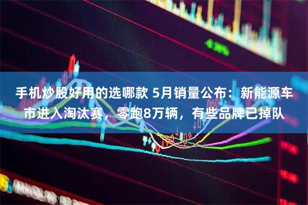 手机炒股好用的选哪款 5月销量公布：新能源车市进入淘汰赛，零跑8万辆，有些品牌已掉队